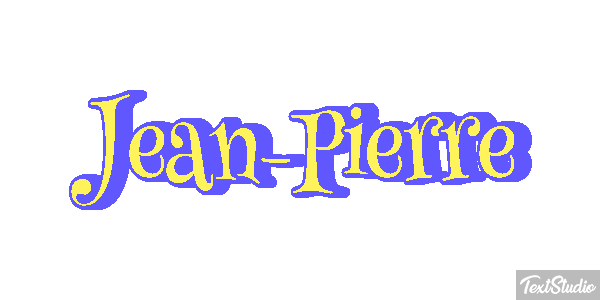 Jean-Pierre Текстовый эффект
