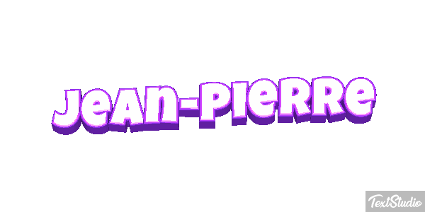 Jean-Pierre Текстовый эффект
