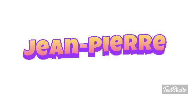 Jean-Pierre Текстовый эффект
