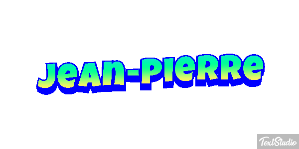 Jean-Pierre Текстовый эффект