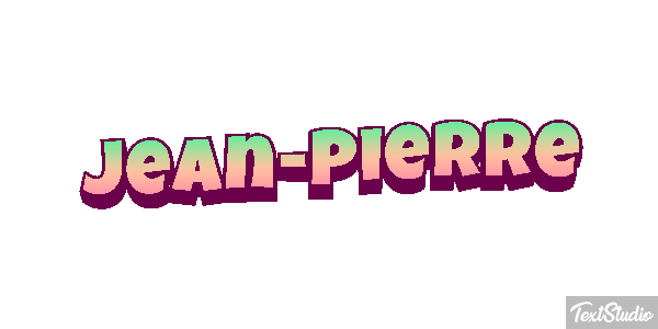 Jean-Pierre Текстовый эффект