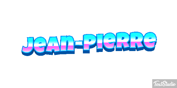 Jean-Pierre Текстовый эффект