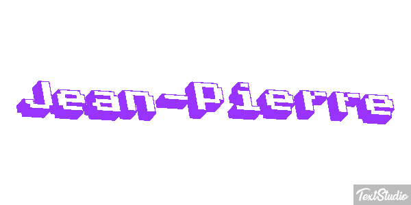 Jean-Pierre Текстовый эффект