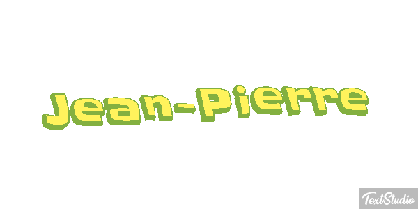 Jean-Pierre Текстовый эффект