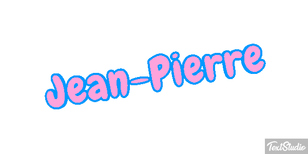 Jean-Pierre Текстовый эффект