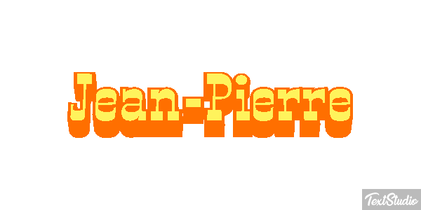Jean-Pierre Текстовый эффект
