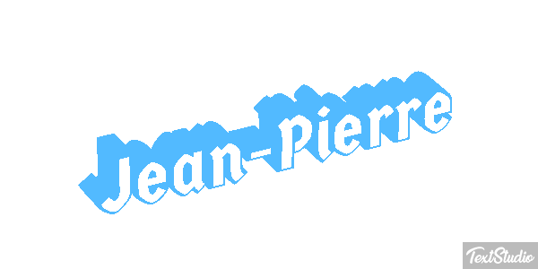 Jean-Pierre Текстовый эффект