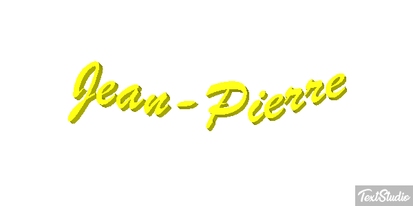 Jean-Pierre Текстовый эффект