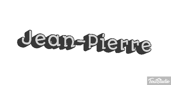 Jean-Pierre Текстовый эффект