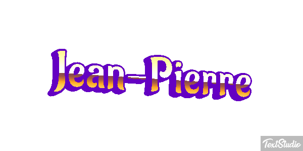 Jean-Pierre Текстовый эффект