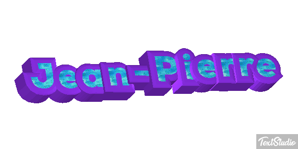 Jean-Pierre Текстовый эффект