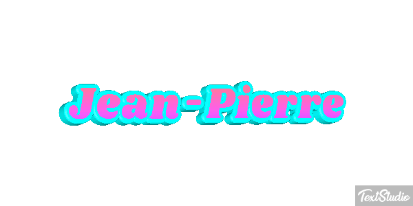 Jean-Pierre Текстовый эффект