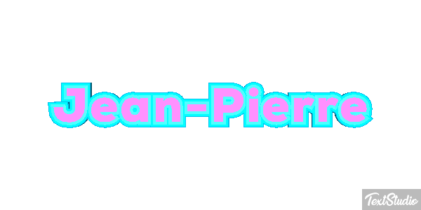 Jean-Pierre Текстовый эффект