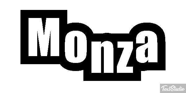 Monza Texteffekt