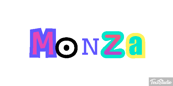 Monza Texteffekt