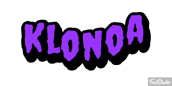 Klonoa Efecto de texto