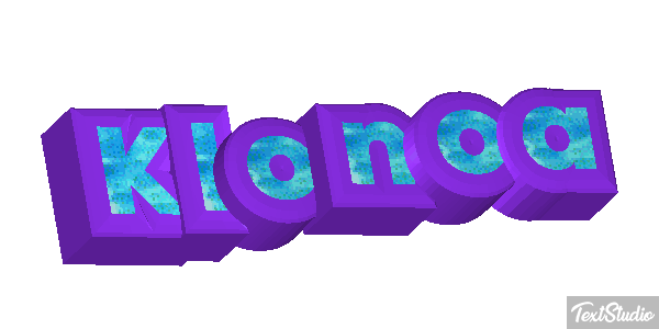 Klonoa Efecto de texto