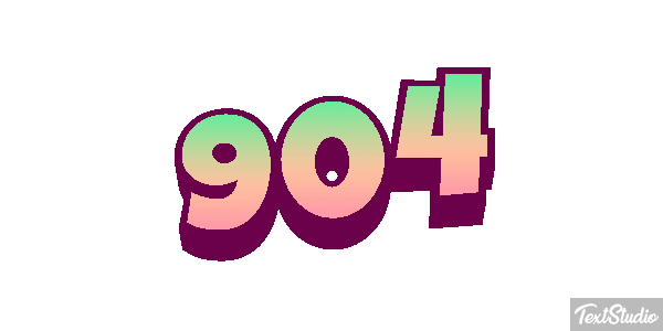 904 Texteffekt
