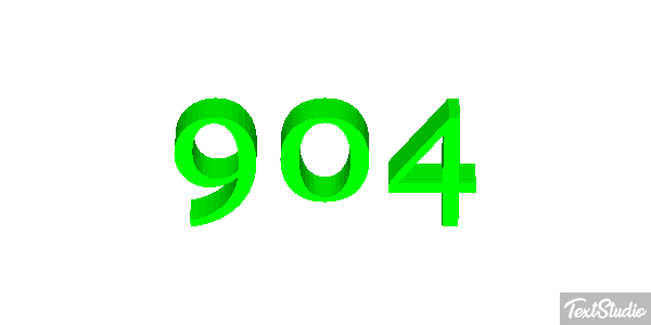 904 Texteffekt