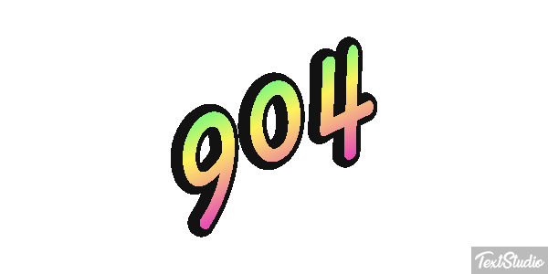 904 Texteffekt