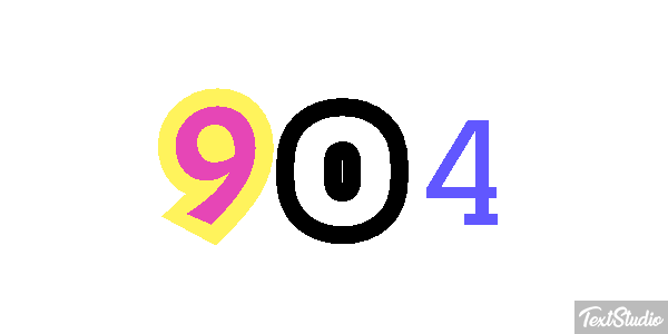 904 Texteffekt