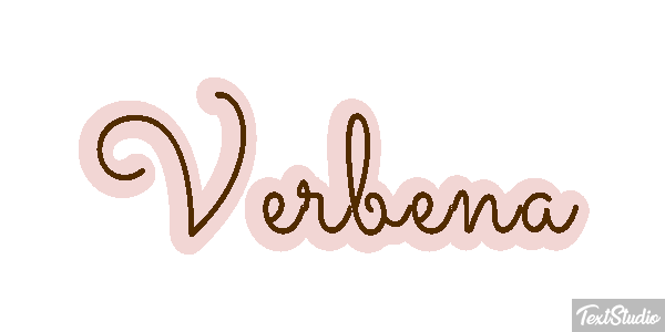 Verbena Текстовый эффект