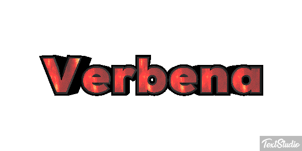 Verbena Текстовый эффект