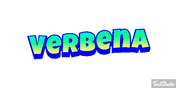 Verbena Текстовый эффект