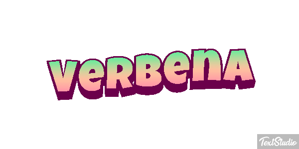 Verbena Текстовый эффект