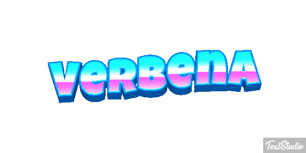 Verbena Текстовый эффект
