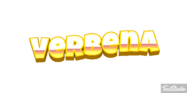 Verbena Текстовый эффект