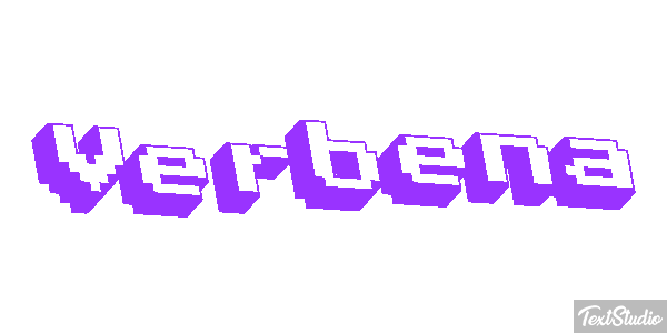 Verbena Текстовый эффект