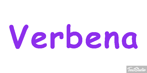 Verbena Текстовый эффект