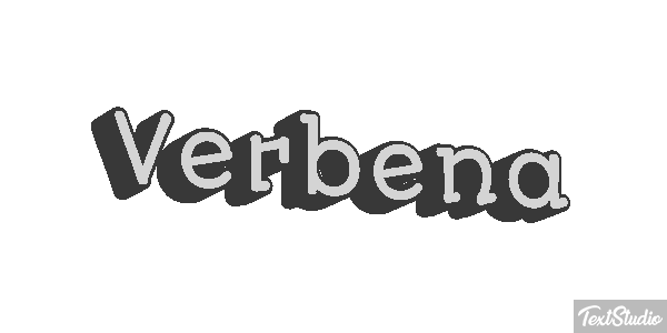 Verbena Текстовый эффект