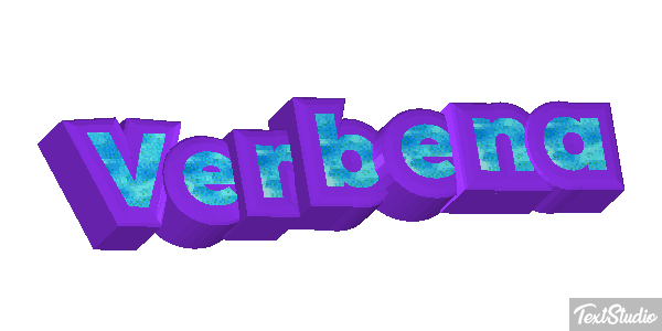 Verbena Текстовый эффект