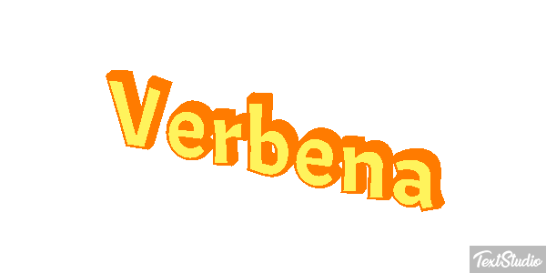 Verbena Текстовый эффект