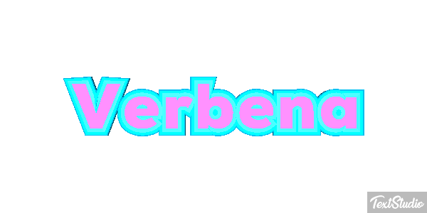 Verbena Текстовый эффект