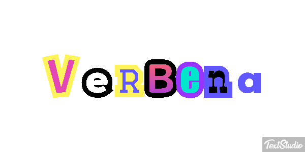 Verbena Текстовый эффект