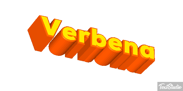 Verbena Текстовый эффект