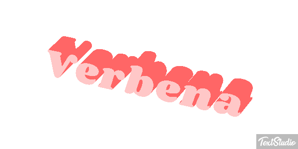 Verbena Текстовый эффект
