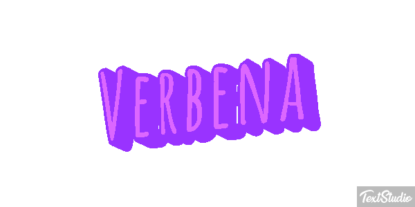 Verbena Текстовый эффект