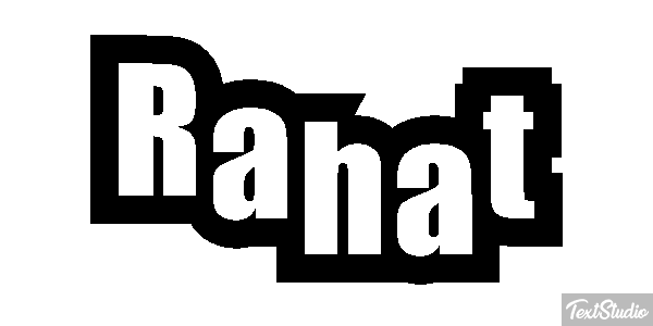 Rahat Effet de texte