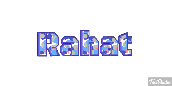 Rahat Effet de texte
