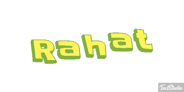 Rahat Effet de texte
