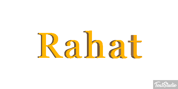 Rahat Effet de texte