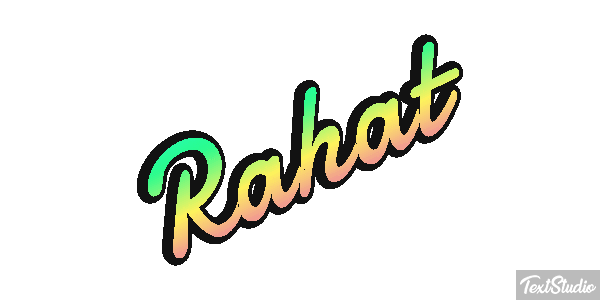 Rahat Effet de texte