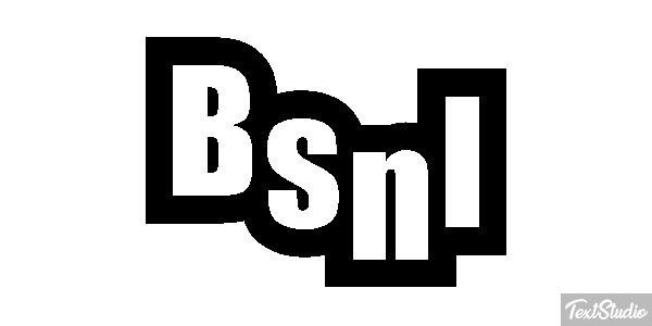 Bsnl Text effect