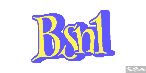 Bsnl Text effect