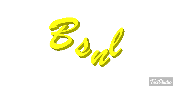 Bsnl Text effect