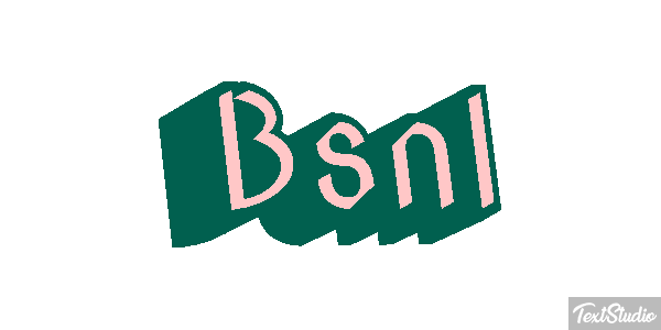 Bsnl Text effect